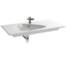 раковина столешница jacob delafon nouvelle vague exaq112-00 подвесная 101х51 см в Алматы фото № 1