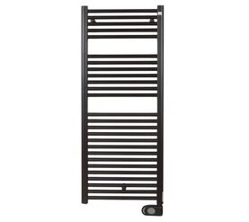 Полотенцесушитель zehnder aura pbez-120-50/mq электрический 120*50см черный в Алматы фото № 1