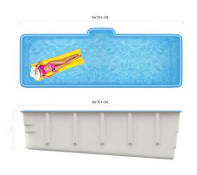 Бассейн franmer swimtrack 56 в Алматы фото № 1