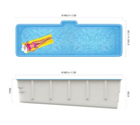 Бассейн franmer swimtrack 61 в Алматы фото № 1