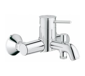 смеситель для ванны grohe bau classic для ванны 32865000 однорычажный в Алматы фото № 1