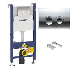 Инсталляция 3в1 geberit duofix 458.124.21.1 в Алматы фото № 1