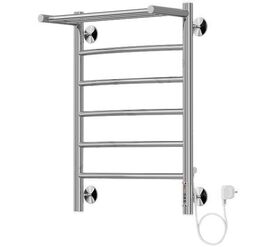 Полотенцесушитель терминус классик п6 450х650 с полкой в Алматы фото № 1