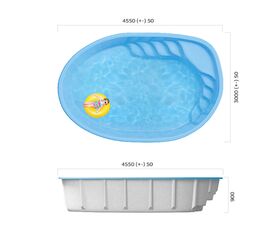 Детский бассейн franmer лион-baby в Алматы фото № 1