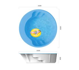 Детский бассейн franmer ницца-baby в Алматы фото № 1