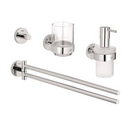 Набор аксессуаров 4в1 grohe essentials new 40846001 в Алматы фото № 1