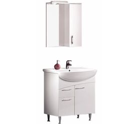 Комплект мебели cersanit erica 65см с зеркалом c подсветкой в Алматы фото № 1