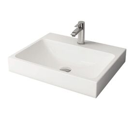 раковина накладная bocchi scala 1077-002-0126 60x48 белая матовая в Алматы фото № 1