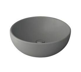 раковина накладная bocchi venezia 1119-006-0125 45x45 см серая матовая в Алматы фото № 1