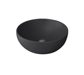 раковина накладная bocchi venezia 1119-020-0125 45x45 см антрацит матовый в Алматы фото № 1