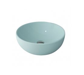 раковина накладная bocchi venezia 1119-029-0125 45x45 см голубая матовая в Алматы фото № 1