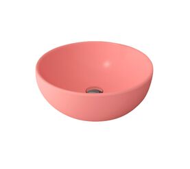 раковина накладная bocchi venezia 1119-032-0125 45x45 см розовая матовая в Алматы фото № 1