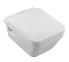 унитаз подвесной villeroy&boch 5685hr01 architectura безободковый крышка c микролифтом в Алматы фото № 1