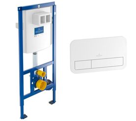 Инсталляция 3в1 villeroy & boch viconnect 9224 61 00 с кнопкой смыва 92249068 в Алматы фото № 1