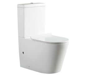 унитаз напольный aquanet atago 2new lx-2904 rimless тонкая крышка микролифт (комплект) в Алматы фото № 1