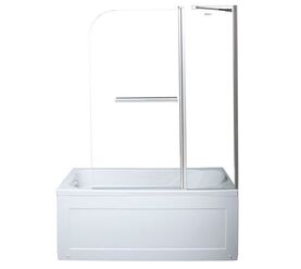 шторка для ванн aquanet sg-1200  ширина 120см в Алматы фото № 1