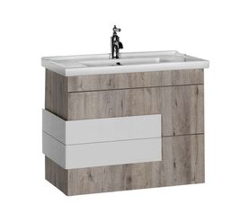 тумба мадейра 80 в комплекте с раковиной exclusive sanovit в Алматы фото № 1