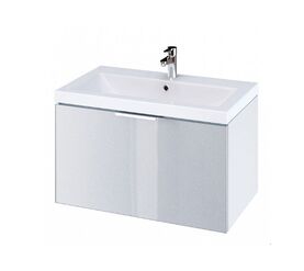 тумба с раковиной cersanit stillo 80 p-sz-stl-cm/am/zu80 подвесная в Алматы фото № 1