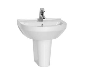 раковина подвесная vitra s50 5302b003-0001 60 см на полуножке в Алматы фото № 1