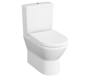 унитаз напольный vitra integra rim-ex 7043b003-0096 тонкая крышка с микролифтом (комплект) в Алматы фото № 1