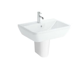 раковина подвесная vitra integra 7051b003-0001 65см на полуножке в Алматы фото № 1