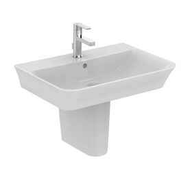 раковина подвесная ideal standard connect air curve e035101 65см на полуножке в Алматы фото № 1