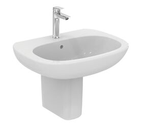 раковина подвесная ideal standard tesi t351201 70см на полуножке в Алматы фото № 1