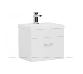 тумба акванет нота 50 подвесная цв.белый (159138) в Алматы фото № 1