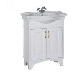 тумба валенса 70 цв.белый мат. (180304) с раковиной луис в Алматы фото № 1