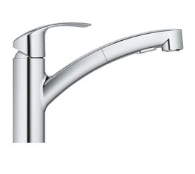 смеситель для кухни grohe eurosmart 30305000 с вытяжным изливом в Алматы фото № 1