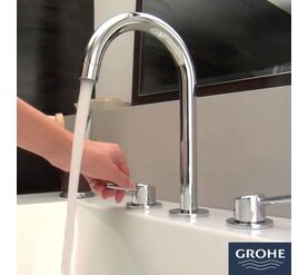 20216001 grohe concetto смеситель для раковины на 3 отверстия в Алматы фото № 1