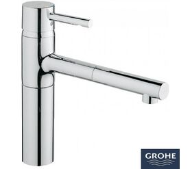 32171000 essence смеситель однорычажный для мойки с выдвижным изливом в Алматы фото № 1