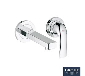 20288000 grohe baucurve ohm смеситель для раковины на 2 отверстия из стены в Алматы фото № 1