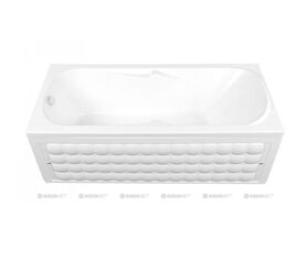Ванна акриловая aquanet rosa 170*75 прямоугольная в комплекте с каркасом в Алматы фото № 1