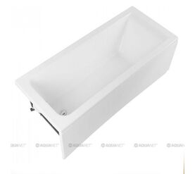 Ванна акриловая aquanet bright 175x75 в комлекте с каркасом в Алматы фото № 1