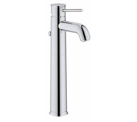 смеситель для раковины grohe bauclassic 32868000 , высокий, с донным клапаном в Алматы фото № 1