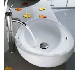 раковина накладная urbi 45 см roca 7327225000 в Алматы фото № 1