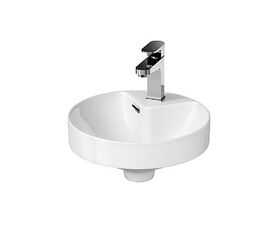 раковина встраиваемая cersanit crea p-um-cre38/1-ic 38см на столешницу в Алматы фото № 1