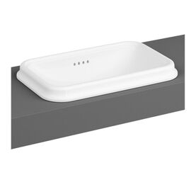 раковина на столешницу vitra valarte 7800b003-0012 58х36.5 см в Алматы фото № 1