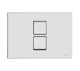 Aнтивандальная клавиша смыва vitra twin 740-0180 в Алматы фото № 1