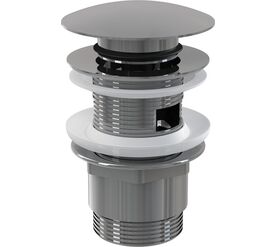 Донный клапан для раковин с переливом а390 в Алматы фото № 1