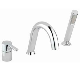 смеситель врезной vitra  matrix a41790 борт ванны в Алматы фото № 1