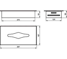 Держатель для салфеток ideal standard iom a9133my в Алматы фото № 1