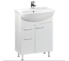 тумба с раковиной cersanit erica y-su-eri-eri65 65см в Алматы фото № 1