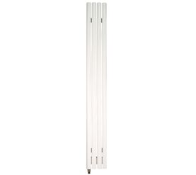 радиатор loten 42 ve ral 9016 150x18см левое нижнее подключение в Алматы фото № 1