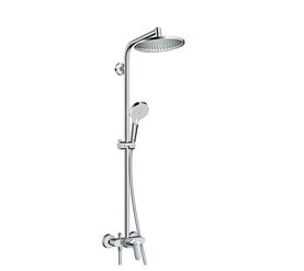Душевая система hansgrohe crometta s 240 1jet showerpipe 27269000 в Алматы фото № 1