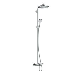 Душевая система hansgrohe crometta s240 showerpipe 27320000 с термостатом в Алматы фото № 1