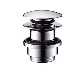 Донный клапан hansgrohe 50100000 push-open в Алматы фото № 1