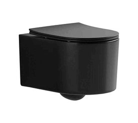 унитаз подвесной hans m5504b черный матовый в Алматы фото № 1