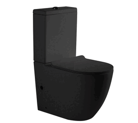 унитаз напольный hans mb6605 черный матовый в Алматы фото № 1